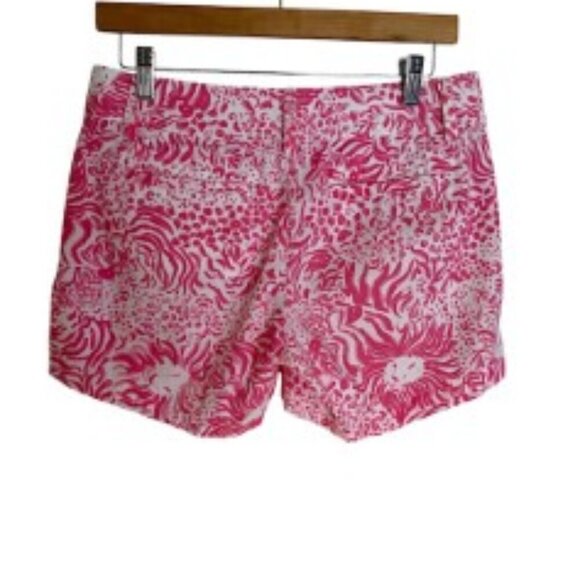 Lilly Pulitzer Callahan Resort Get Spotted Pink & White shorts 2 - Picture 3 of 4